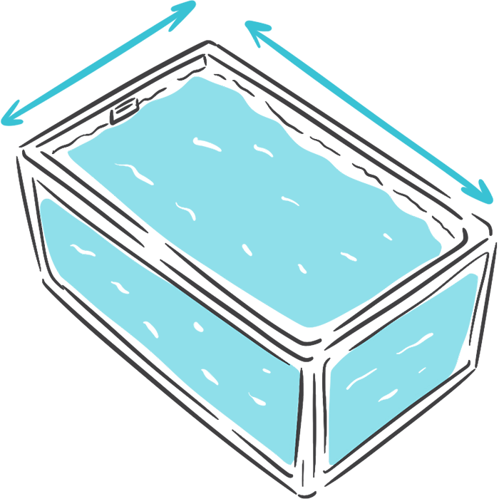 Plungie Original Concrete Pool Dimensions