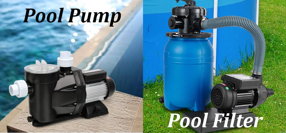 Above Ground Pool Pump and Filter System