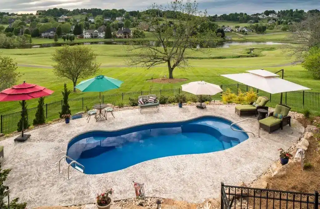 Vista Isle Fiberglass pool gallery image